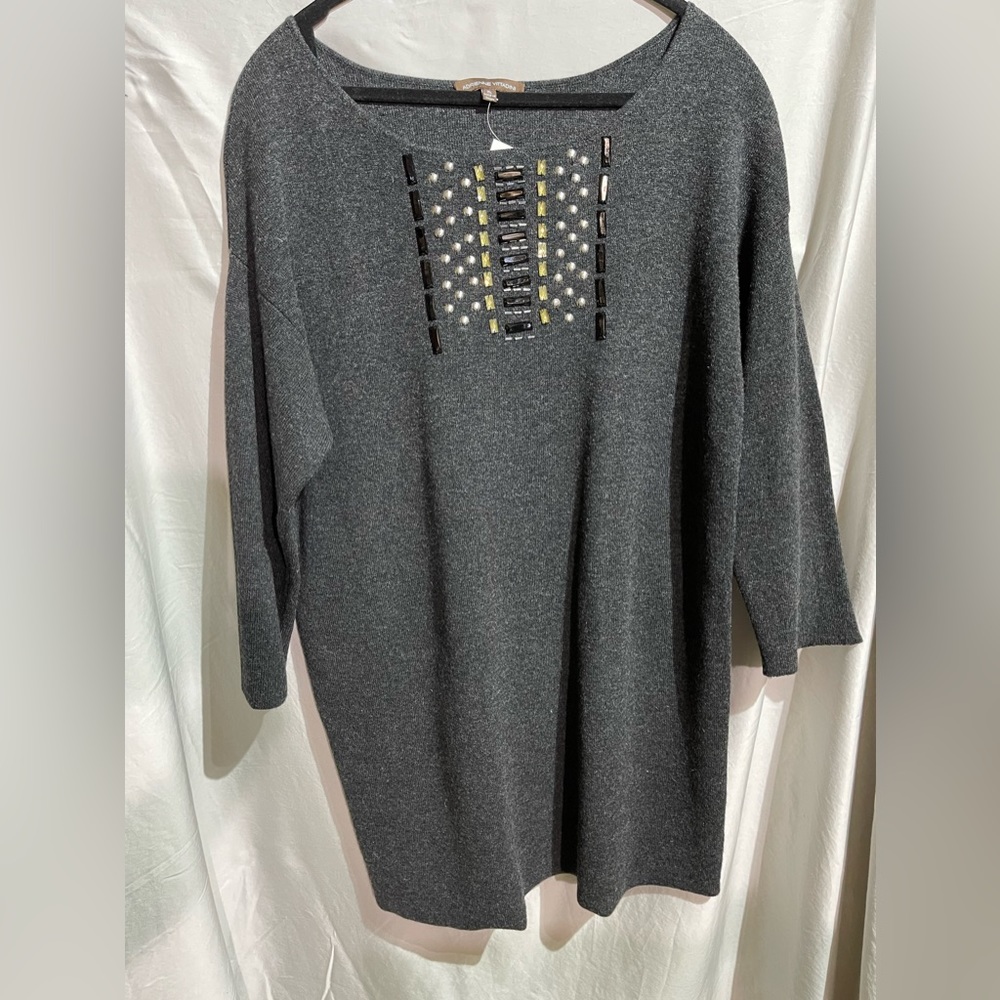 Adrienne Vittadini sweater black womens size X-Large - Picture 1 of 11